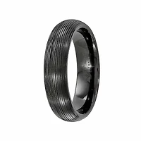 Mens 6MM Titanium Wedding Band
