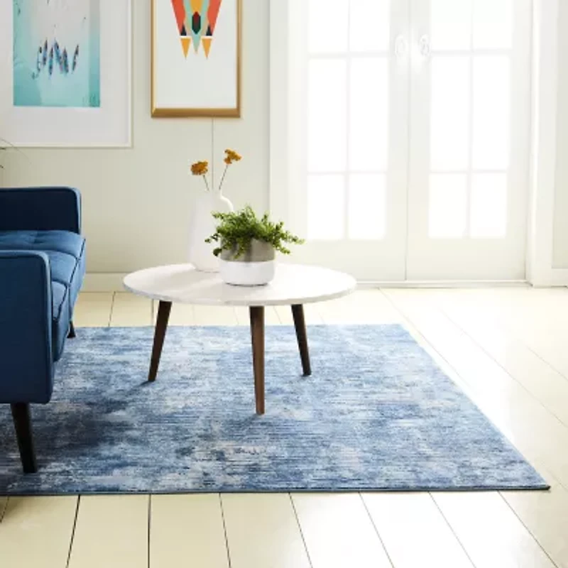 Home Dynamix Melrose Lorenzo Abstract Indoor Rectangular Accent Rug