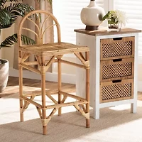 Seville Dining Collection Counter Height Bar Stool