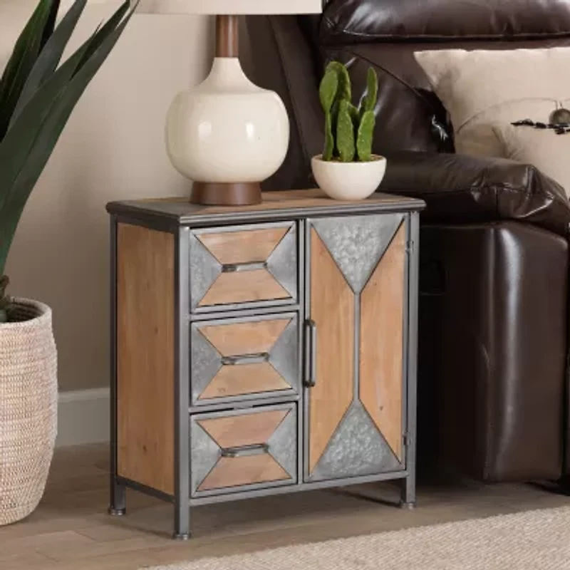 Laurel Living Room Collection Accent Cabinet