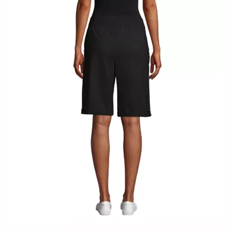 Hanes Womens 11" High Rise Bermuda Short