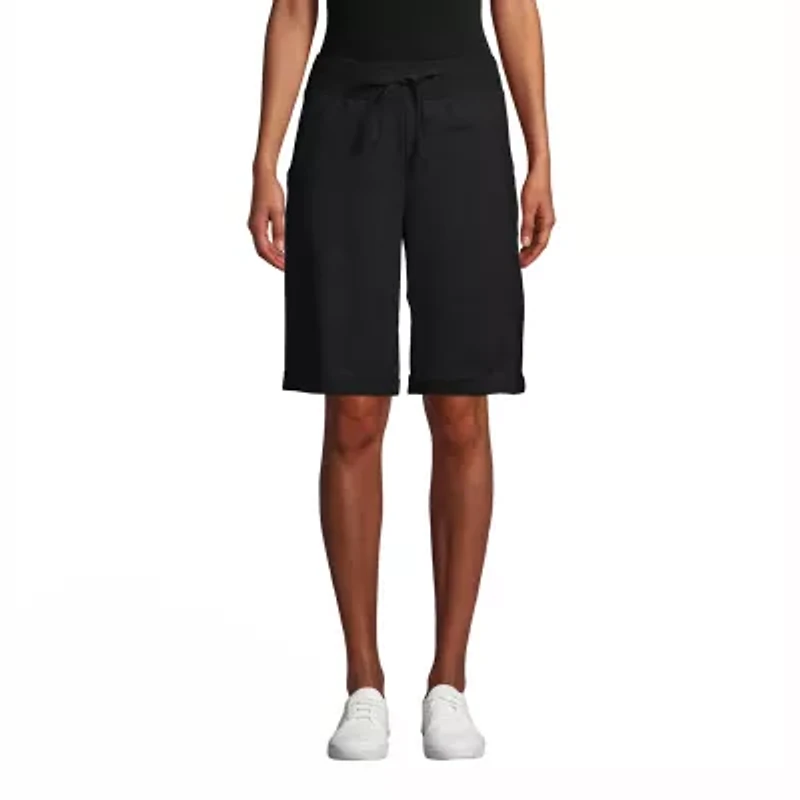 Hanes Womens 11" High Rise Bermuda Short