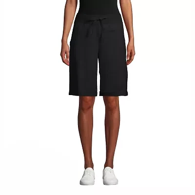 Hanes Womens 11" High Rise Bermuda Short