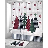 Avanti Tis The Season Shower Curtain