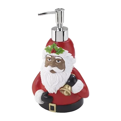 Avanti African American Santa Soap Dispenser
