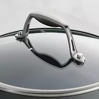 Tramontina Hard Anodized 4-qt. Sauce Pan with Helper Handle