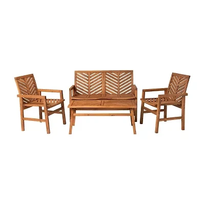 Walker Edison Vincent Collection 4-pc. Lounge Set