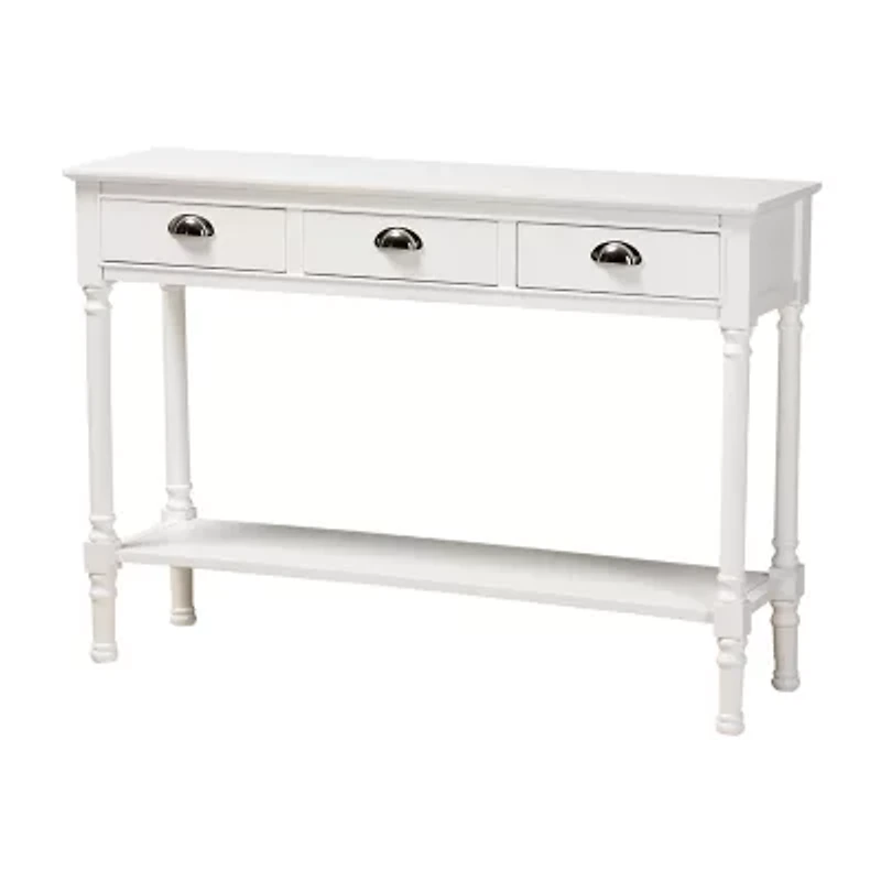 Garvey Living Room Collection 3-Drawer Console Table