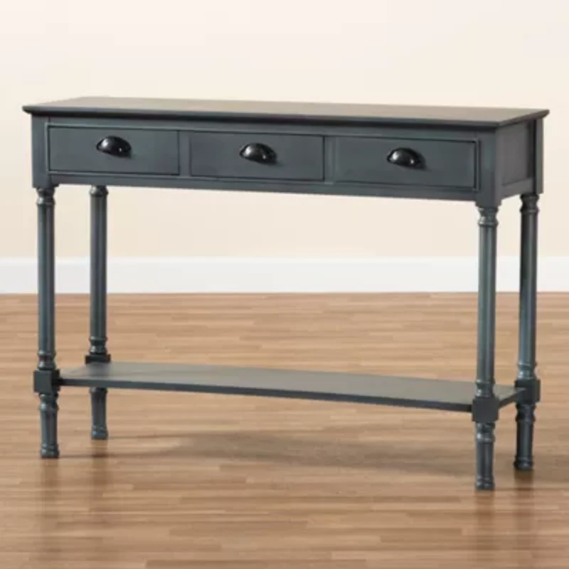 Garvey Living Room Collection 3-Drawer Console Table