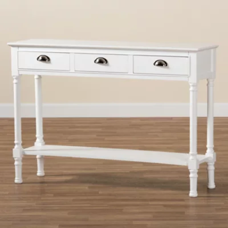 Garvey Living Room Collection 3-Drawer Console Table