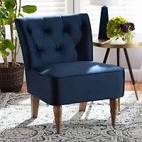 Harmon Velvet Upholstered Barrel Chair