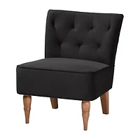 Harmon Velvet Upholstered Barrel Chair