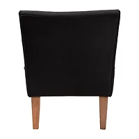 Harmon Velvet Upholstered Barrel Chair