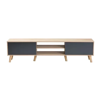 Clapton Cool Multi Tone Modern TV Stand