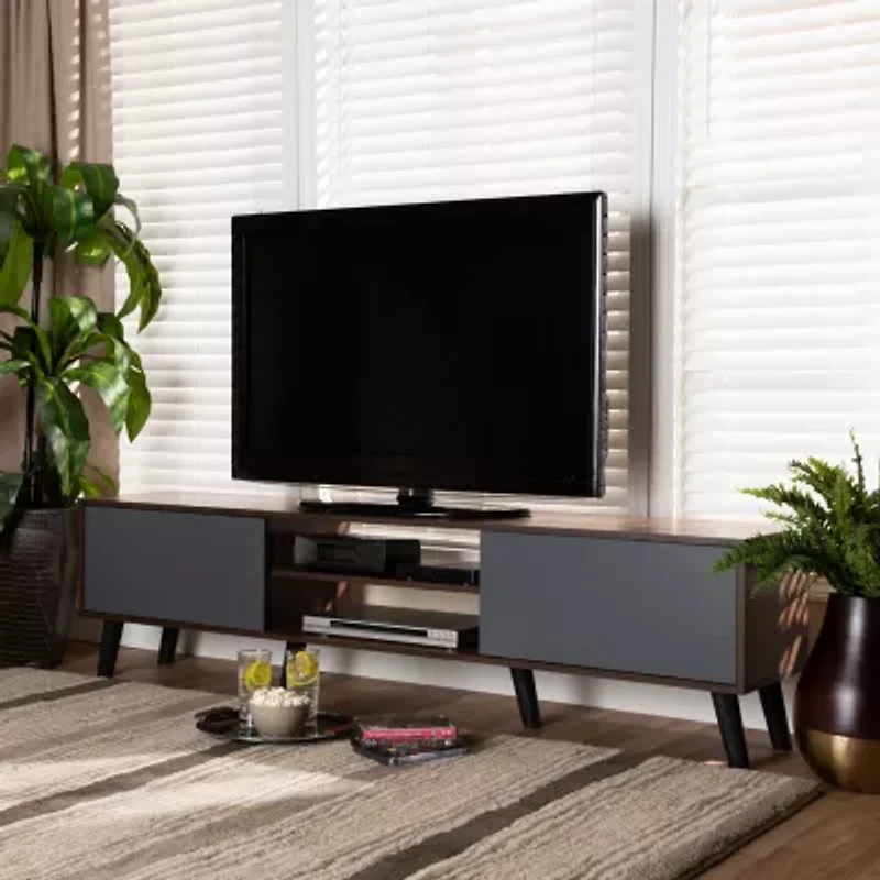 Clapton Cool Multi Tone Modern TV Stand