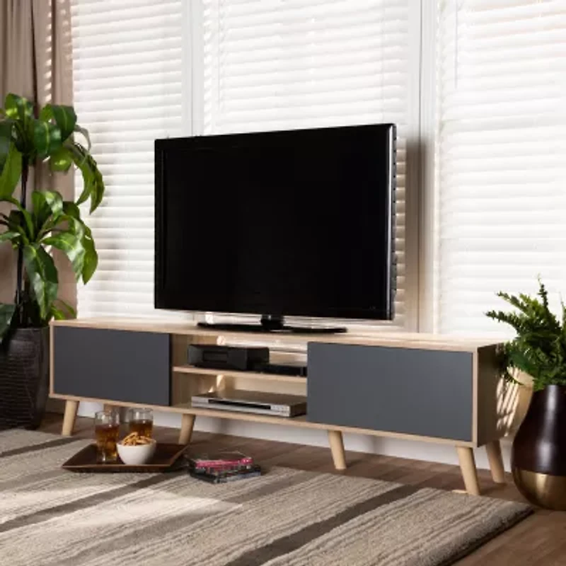 Clapton Cool Multi Tone Modern TV Stand