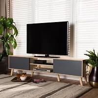 Clapton Cool Multi Tone Modern TV Stand