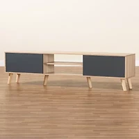Clapton Cool Multi Tone Modern TV Stand