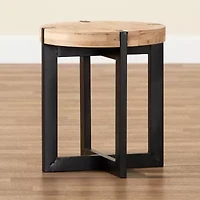 Horace Industrial End Table