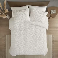 Madison Park Dakota Faux Fur Down Alternative Extra Weight Comforter Set