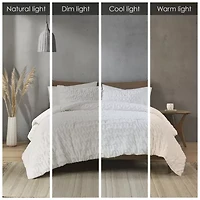 Madison Park Dakota Faux Fur Down Alternative Extra Weight Comforter Set