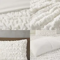 Madison Park Dakota Faux Fur Down Alternative Extra Weight Comforter Set