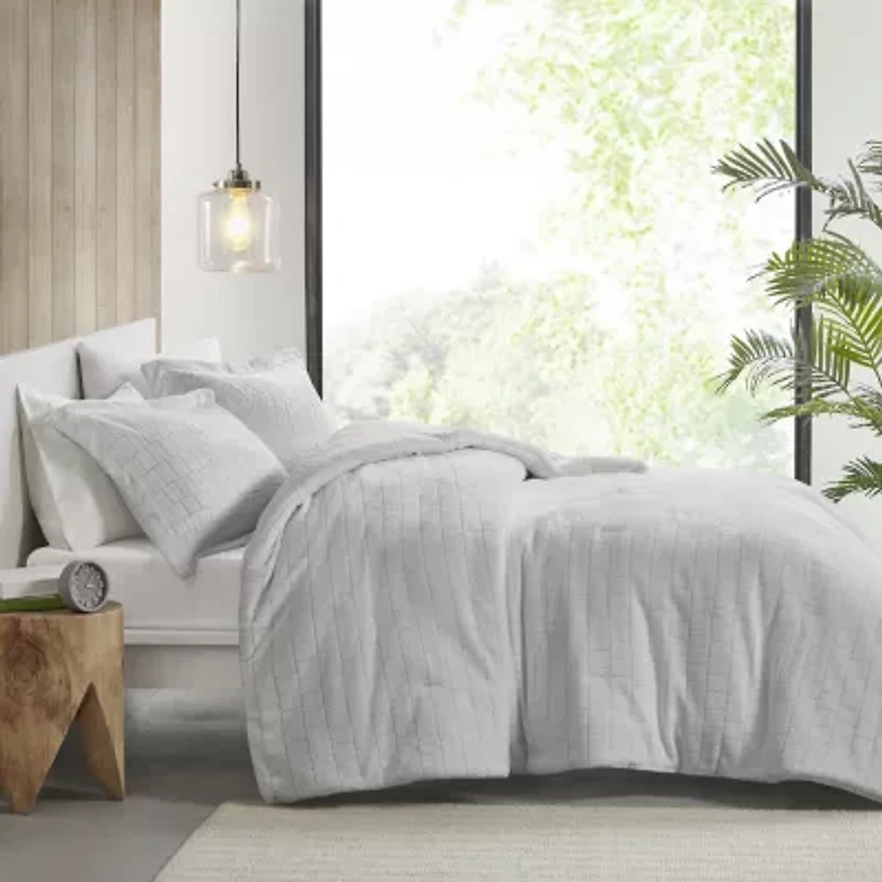 True North By Sleep Philosophy Whitney Plush Sherpa Extra Weight Comforter Set
