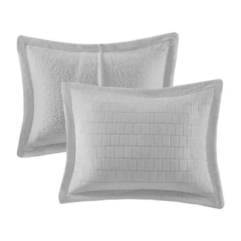 True North By Sleep Philosophy Whitney Plush Sherpa Extra Weight Comforter Set