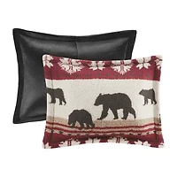 Woolrich Tunbridge Print Sherpa 3-pc. Extra Weight Comforter Set