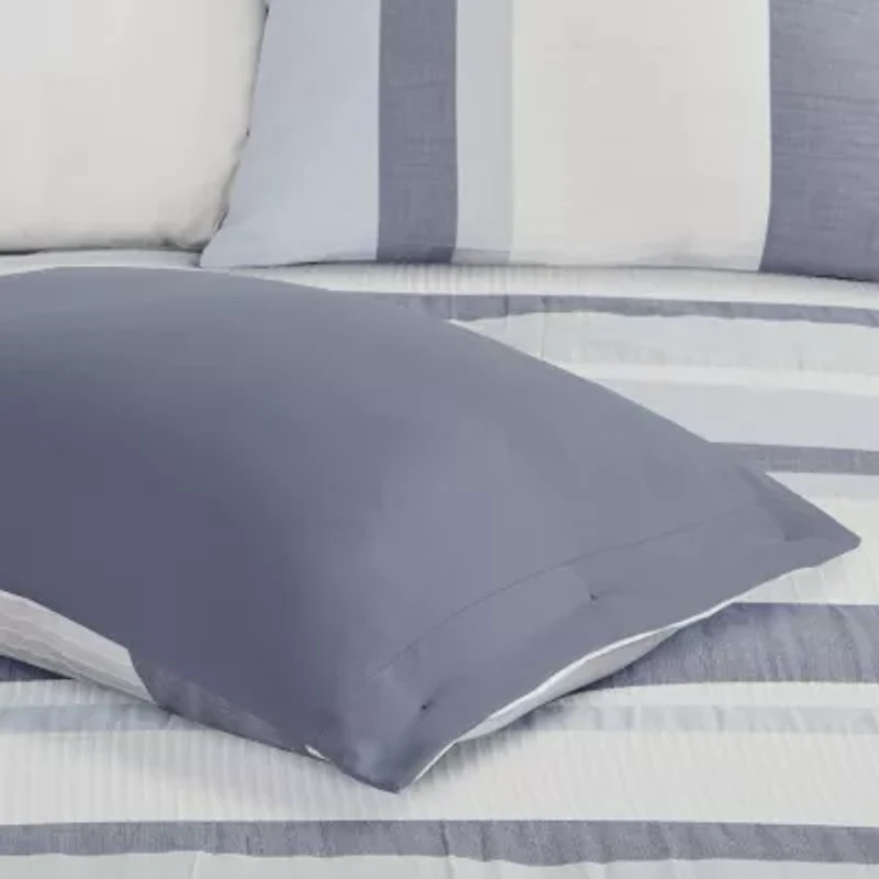 Madison Park Levi Jacquard 3-pc. Duvet Cover Set