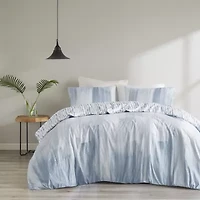 N Natori Brush Stroke 3-pc. Duvet Cover Set