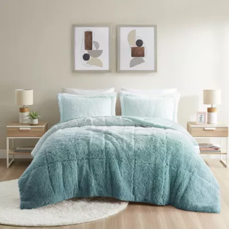 Intelligent Design Ella Ombre Mini Midweight Comforter Set