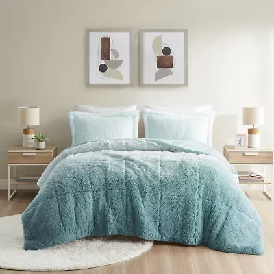 Intelligent Design Ella Ombre Mini Midweight Comforter Set