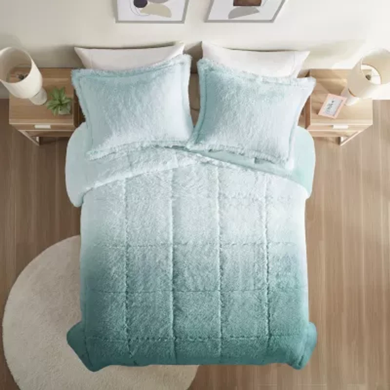 Intelligent Design Ella Ombre Mini Midweight Comforter Set
