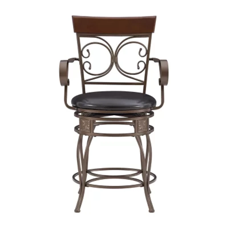 Maymead Big and Tall Swivel Counter Stool