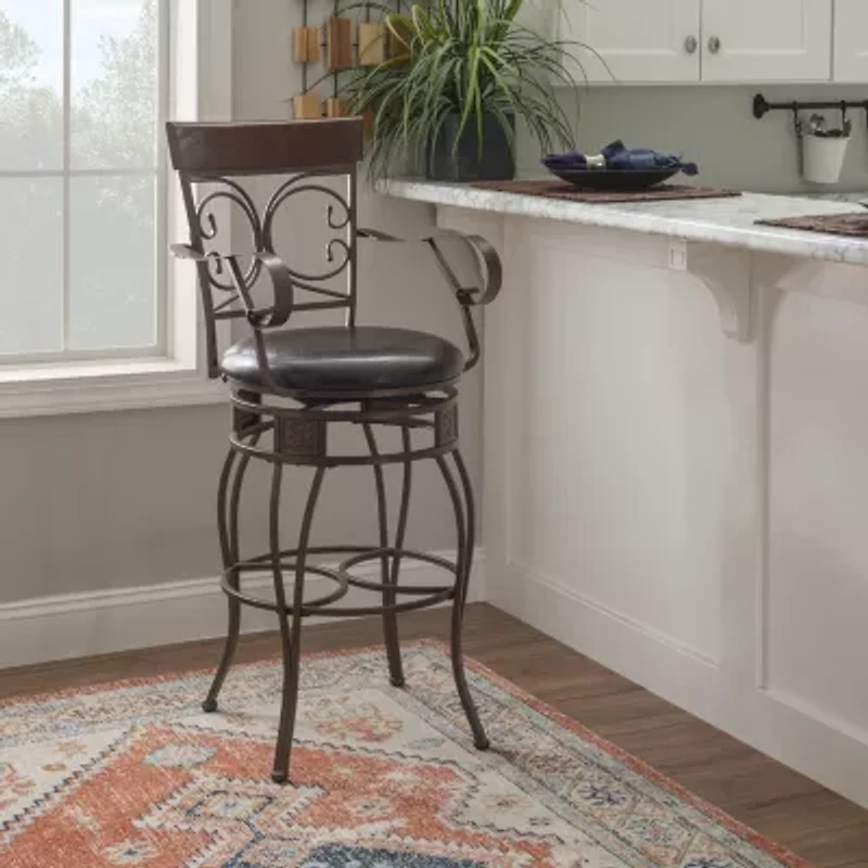Maymead Big and Tall  Swivel Bar Stool