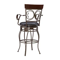 Maymead Big and Tall  Swivel Bar Stool