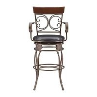 Maymead Big and Tall  Swivel Bar Stool