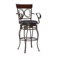 Maymead Big and Tall  Swivel Bar Stool
