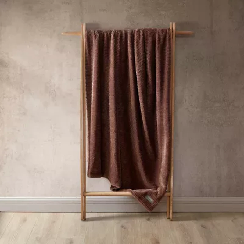 Eddie Bauer Corduroy Washable Lightweight Throw