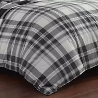 Eddie Bauer Coal Creek Plaid Midweight Reversible Comforter Set