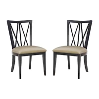 Patton X-Back Dining Side Chair - Set of 2