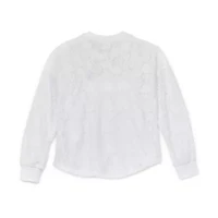 Eyeshadow Little & Big Girls Long Sleeve Henley Shirt