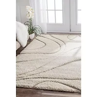 nuLoom Carolyn Modern Waves Indoor Outdoor Rectangular Accent Rug