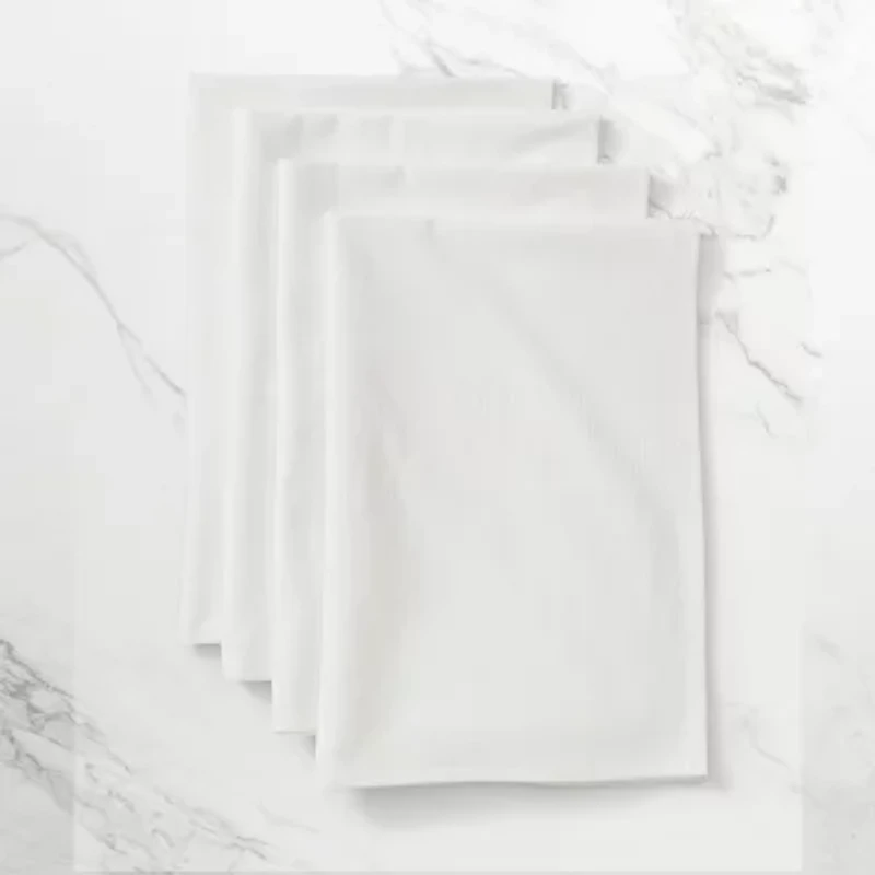 Cooks 4-pc. Flour Sack Kitchen Towel Set