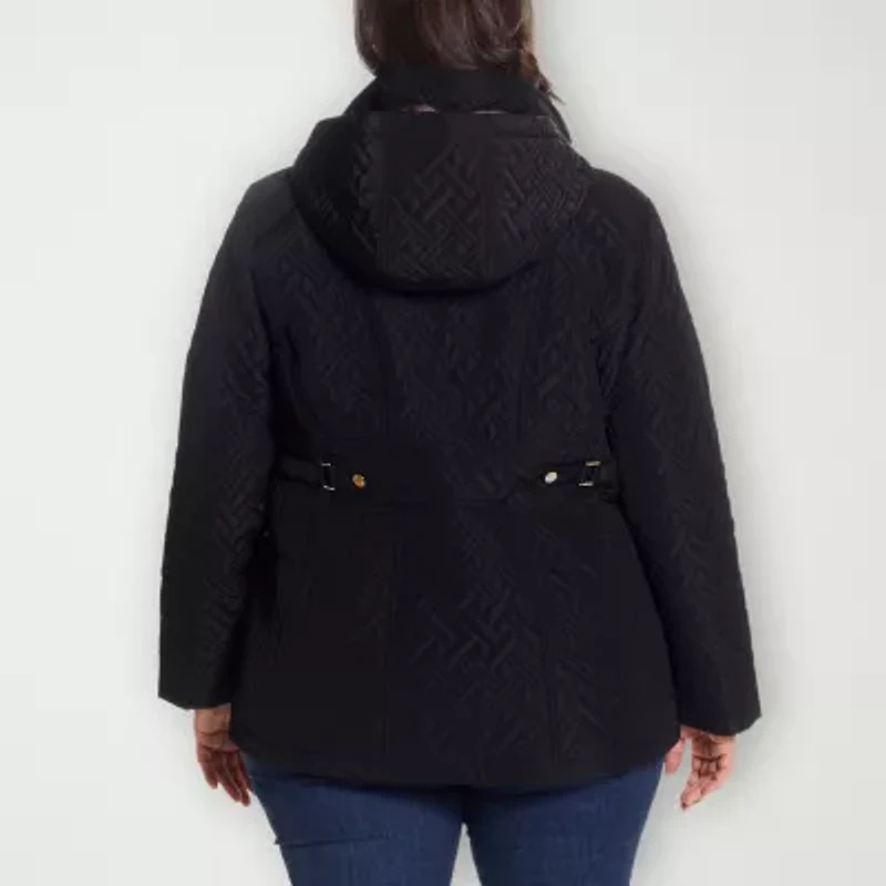 Gallery Womens Plus Midweight Quilted Jacket
