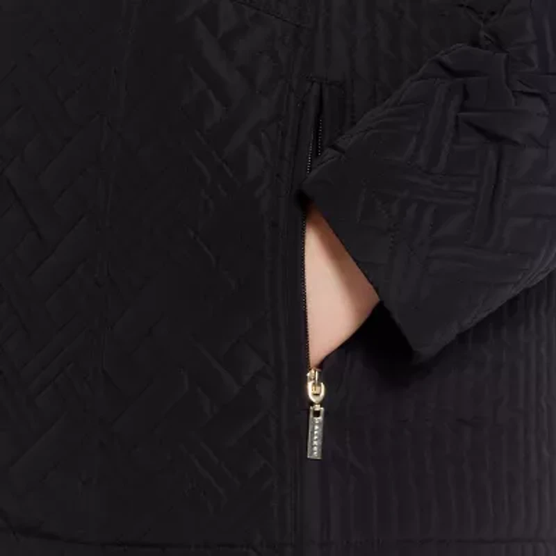 Gallery Womens Plus Midweight Quilted Jacket