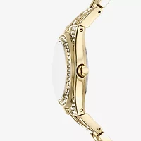 Relic By Fossil Womens Gold Tone Bracelet Watch Zr12672