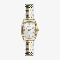 Relic By Fossil Womens Two Tone Bracelet Watch Zr34659