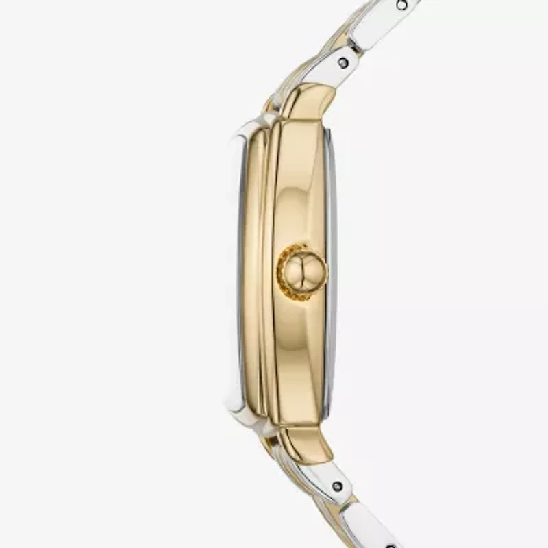 Relic By Fossil Womens Two Tone Bracelet Watch Zr34659